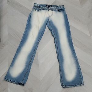 Blue Asphalt Women’s, Button Fly,  Flare Jeans,  Size 9
